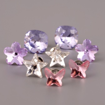 Náušnice s komponenty Swarovski